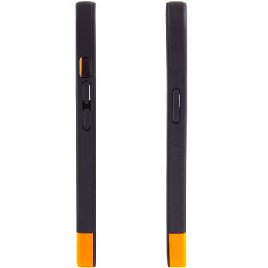 Чехол TPU+PC Bichromatic для Apple iPhone XR (6.1") Black / Orange