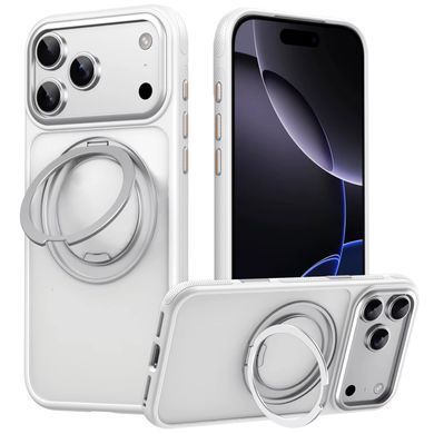 Чехол Ummi Stylish with MagSafe Ring для Apple iPhone 17 (6.3") White