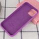 Чехол Silicone Case Full Protective (AA) для Apple iPhone 11 Pro Max (6.5") Фиолетовый / Grape фото 3