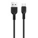 Дата кабель Hoco X13 USB to Type-C (1m) Черный фото 1