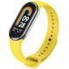 Силиконовый ремешок для Xiaomi Mi Band 8 Желтый / Yellow фото 2