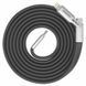 Дата кабель Amaya ACD-325X 2in1 Type-C to Lightning/Type-C 240W (1.2m) Black фото 1