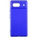 Чехол Silicone Cover Ummi Lakshmi Full Camera (AA) для Google Pixel 7a Синий / Iris