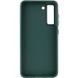 TPU чехол Bonbon Metal Style для Samsung Galaxy S21 FE Зеленый / Pine green фото 3