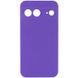 Чохол Silicone Cover Lakshmi Full Camera (AAA) для Google Pixel 7a Фіолетовий / Amethyst