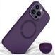 TPU чохол Bonbon Metal Style with Magnetic Fit для Apple iPhone 16 Pro (6.3") Фіолетовий / Dark Purple фото 5