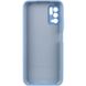 Чехол Silicone Cover Full Camera (AA) для Xiaomi Redmi Note 10 5G / Poco M3 Pro Голубой / Lilac Blue фото 2