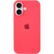 Чехол Silicone Case Full Protective (AA) для Apple iPhone 16 (6.1") Арбузный / Watermelon red