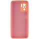 Чехол Silicone Cover Full Camera (AA) для Xiaomi Redmi Note 10 / Note 10s Розовый / Pudra фото 2