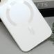 Чехол TPU+Glass Sapphire Midnight with Magnetic Fit для Apple iPhone 15 Plus (6.7") Белый / White фото 3