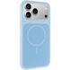 Чехол Silk Duo Color (AA) NO LOGO with Magnetic Fit для Apple iPhone 17 Pro Max (6.9") Sky Blue