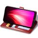 Кожаный чехол книжка GETMAN Gallant (PU) для Xiaomi Poco X3 NFC / Poco X3 Pro Красный фото 3