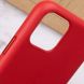 Шкіряний чохол Leather Case (AA Plus) для Apple iPhone 11 (6.1") Crimson фото 8