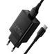 МЗП Hoco CS92A Leader QC3.0 18W (1USB-A) + кабель USB to Type-C Black фото 4