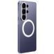 Чохол PC Clear Magnet Case (AAA) with Magnetic Fit для Samsung Galaxy S26 Ultra Clear / White фото 1