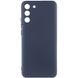 Чехол Silicone Cover Lakshmi Full Camera (A) для Samsung Galaxy S21 FE Синий / Midnight Blue