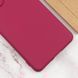 Чехол Silicone Cover Lakshmi Full Camera (A) для Motorola Moto G14 Бордовый / Marsala фото 3