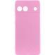 Чехол Silicone Cover Lakshmi Full Camera (A) для Google Pixel 6a Розовый / Pink