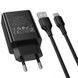 МЗП Hoco CS92A Leader QC3.0 18W (1USB-A) + кабель USB to Type-C Black фото 7