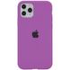 Чехол Silicone Case Full Protective (AA) для Apple iPhone 11 Pro Max (6.5") Фиолетовый / Grape фото 1