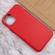 Шкіряний чохол Leather Case (AA Plus) для Apple iPhone 11 (6.1") Crimson фото 7