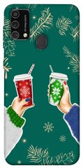 Чохол itsPrint Winter drinks для Samsung Galaxy M21s