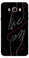 Чехол itsPrint Плетение рук для Samsung J710F Galaxy J7 (2016)