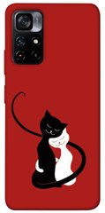Чехол itsPrint Влюбленные коты для Xiaomi Poco M4 Pro 5G