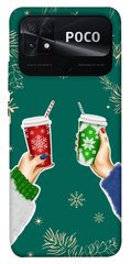 Чехол itsPrint Winter drinks для Xiaomi Poco C40