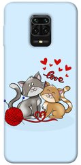 Чехол itsPrint Два кота Love для Xiaomi Redmi Note 9s / Note 9 Pro / Note 9 Pro Max