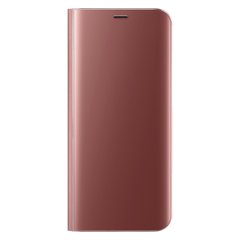 Чехол-книжка Clear View Standing Cover для Xiaomi Redmi K30 / Poco X2 Rose Gold