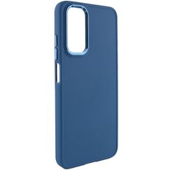 TPU чохол Bonbon Metal Style для Samsung Galaxy A34 5G Синій / Denim Blue