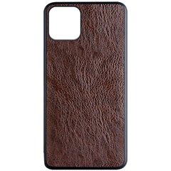 Кожаный чехол PU Retro classic для Apple iPhone 12 Pro (6.1") Темно-коричневый