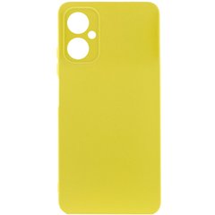 Чохол Silicone Cover Lakshmi Full Camera (A) для Motorola Moto G14 Жовтий / Flash