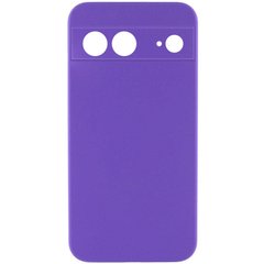 Чехол Silicone Cover Lakshmi Full Camera (AAA) для Google Pixel 8 Фиолетовый / Amethyst