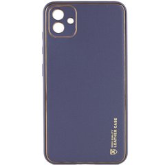 Шкіряний чохол Xshield для Samsung Galaxy A05 Сірий / Lavender Gray