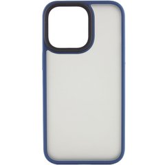 TPU+PC чохол Metal Buttons для Apple iPhone 15 Plus (6.7") Синій
