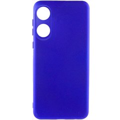 Чехол Silicone Cover Lakshmi Full Camera (A) для Oppo A78 4G Синий / Iris