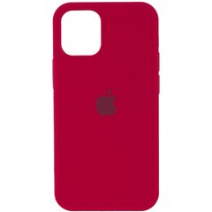 Чохол Silicone Case Full Protective (AA) для Apple iPhone 15 (6.1") Червоний / Rose Red