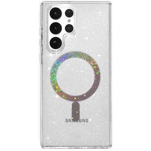 Чехол TPU Eclipse Sparkle (MagFit) для Samsung Galaxy S26 Ultra Clear