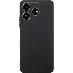 Чехол TPU GETMAN Liquid Silk Full Camera для ZTE Nubia V60 Черный / Black