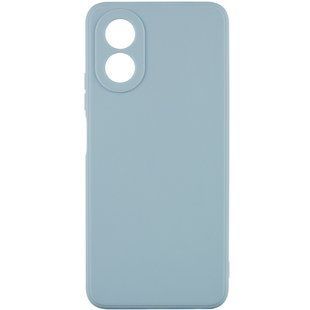 Силиконовый чехол Candy Full Camera для Oppo A38 / A18 Серый / Smoky Gray
