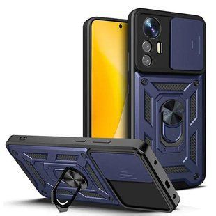 Чехол Ummi Camshield Serge Ring для Xiaomi Redmi Note 12S Синий