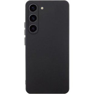 Чохол TPU GETMAN Liquid Silk Full Camera для Samsung Galaxy S21 FE Чорний / Black