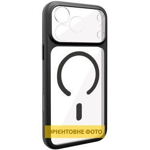 Чохол TPU GETMAN Moon Clear with MagSafe для Apple iPhone 17 Air (6.5") Black