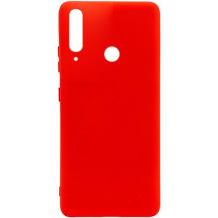 Чехол Silicone Cover Full without Logo (A) для Huawei Y6p Красный / Red