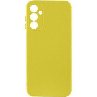 Чохол TPU GETMAN Liquid Silk Full Camera для Samsung Galaxy A14 4G/5G Жовтий / Flash