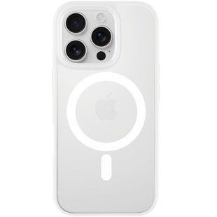 TPU+PC чохол Blueo Skin Friendly Frosted with MagSafe для Apple iPhone 16 Pro Max (6.9") Білий / White