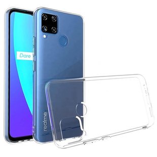 TPU чехол Epic Transparent 1,0mm для Realme C12 Бесцветный (прозрачный)