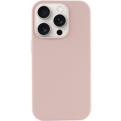 Чехол Silk (AA) NO LOGO with Magnetic Fit для Apple iPhone 15 Pro Max (6.7") Розовый / Pink Sand